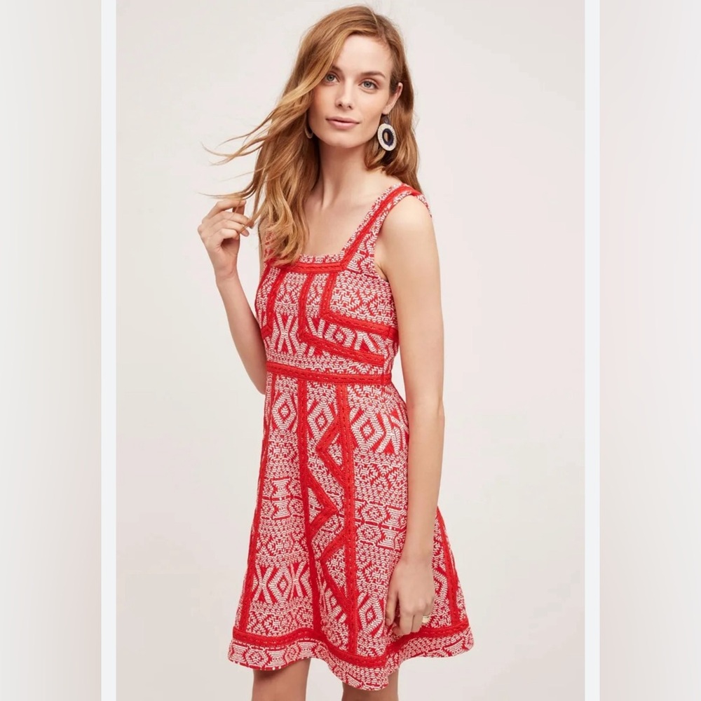 Anthro Maeve Mimi Dress